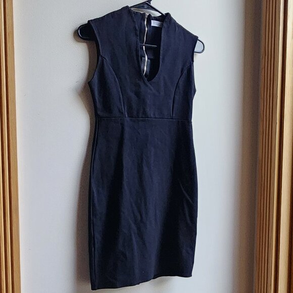 Stella Luce Black Sleeveless Sheath Dress Size Medium - Picture 2 of 14